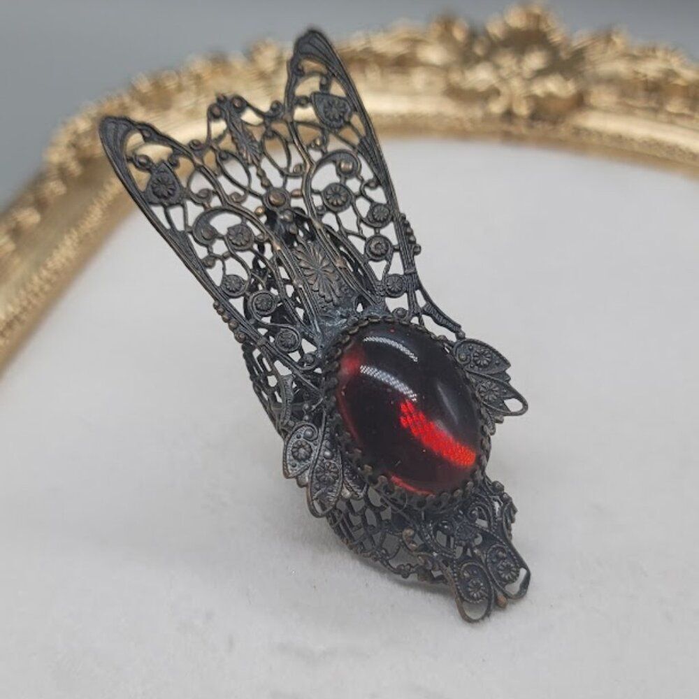 KIM CRAFTSMAN Ornate Fly Ring